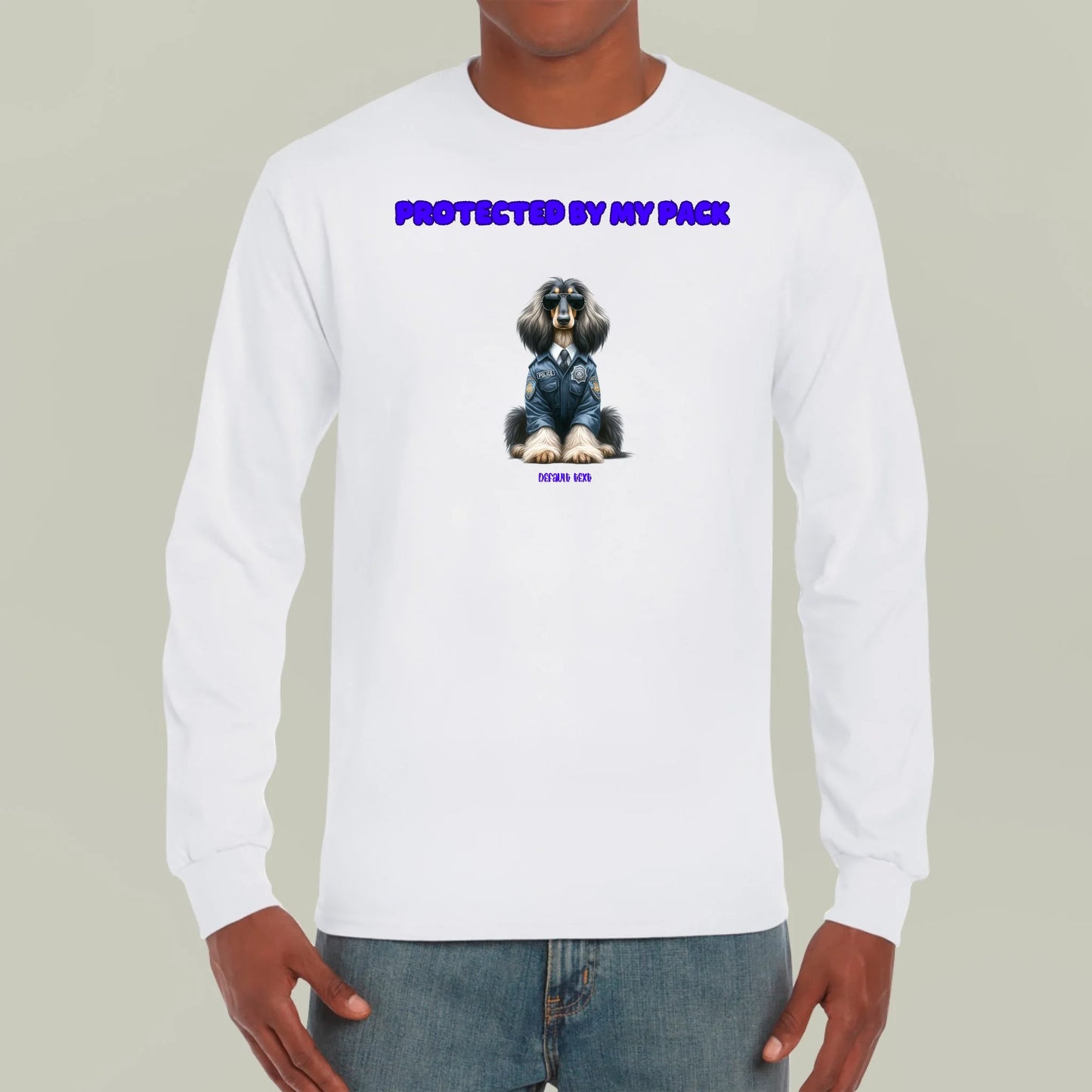 Custom Protected By My Pack Dog Shirt