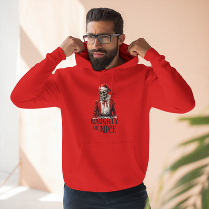 Naughty or Nice Skeleton Pullover Hoodie