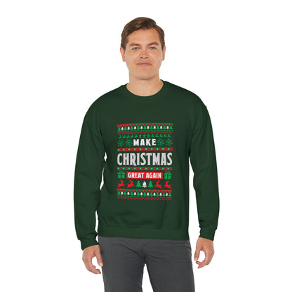 Make Christmas Great Again Christmas Ugly Sweater Sweatshirt