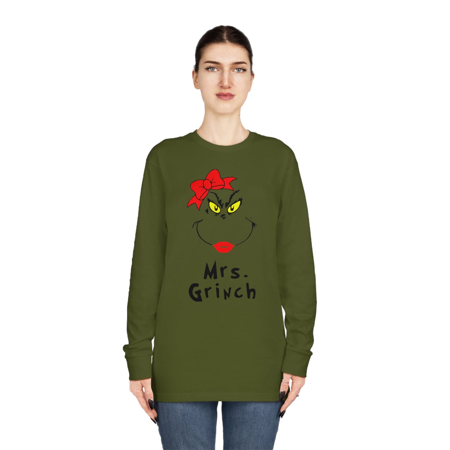 Mrs Grinch Christmas Long Sleeve T-Shirt