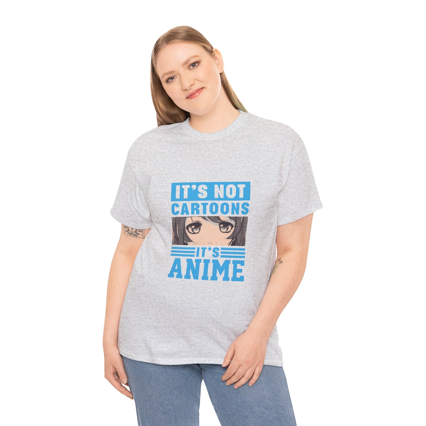 It's Not Cartoons It's Anime Short Sleeve Tee