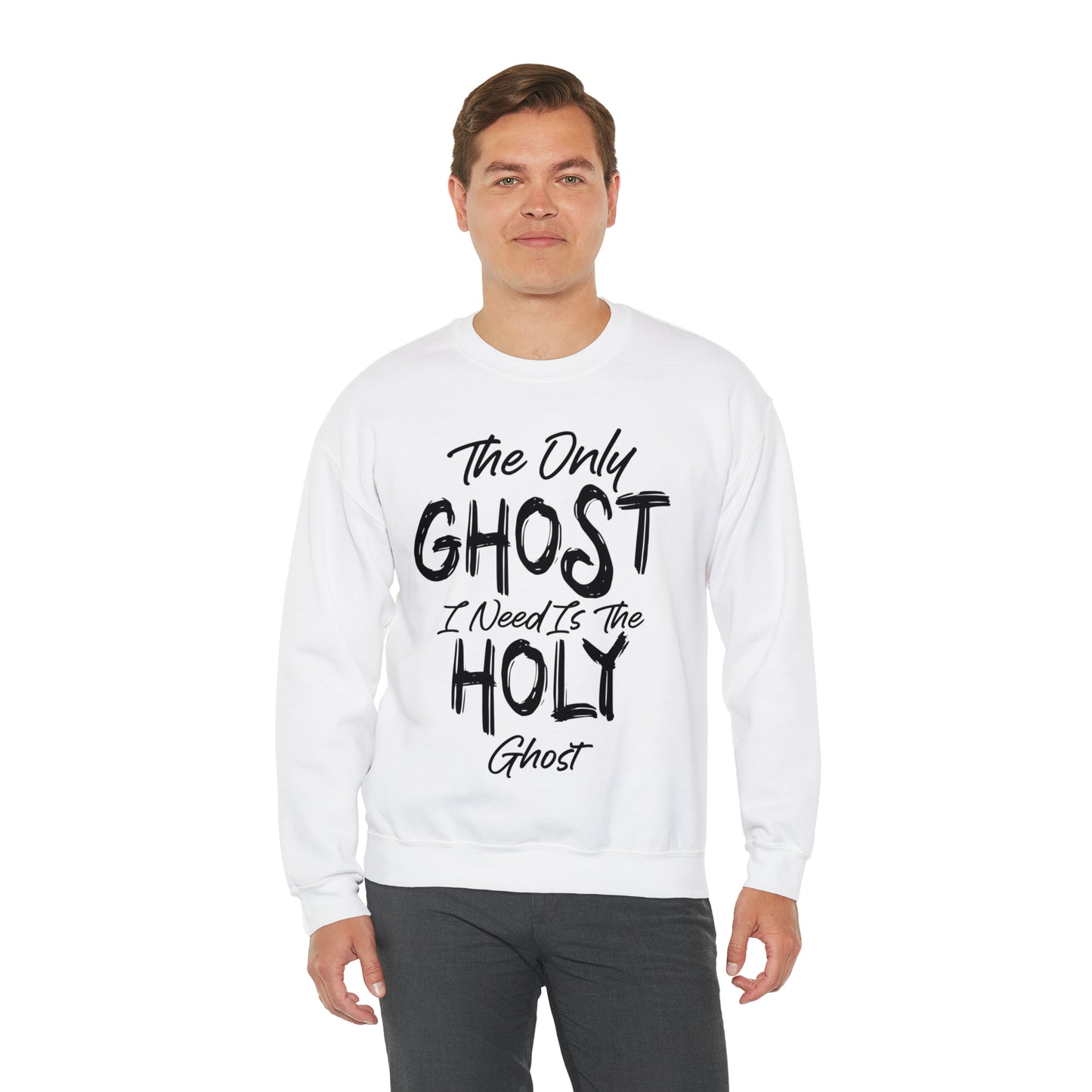 The Only Ghost I Need Is The Holy Ghost Christian Halloween Sweatshirt