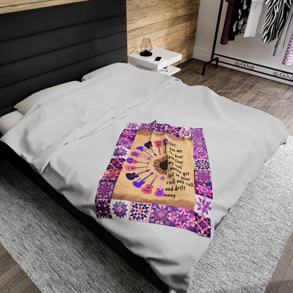 Oh! Give Me The Beat Guitar Blanket