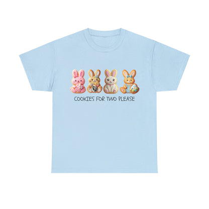 Easter Cookies For Two Pregnancy Short Sleeve Tee