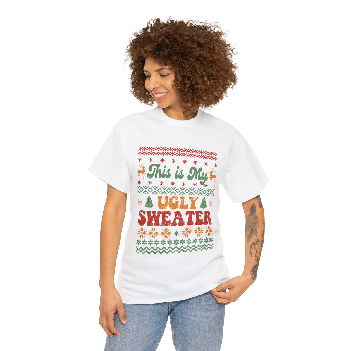 This Is My Ugly Sweater Short Sleeve Tee