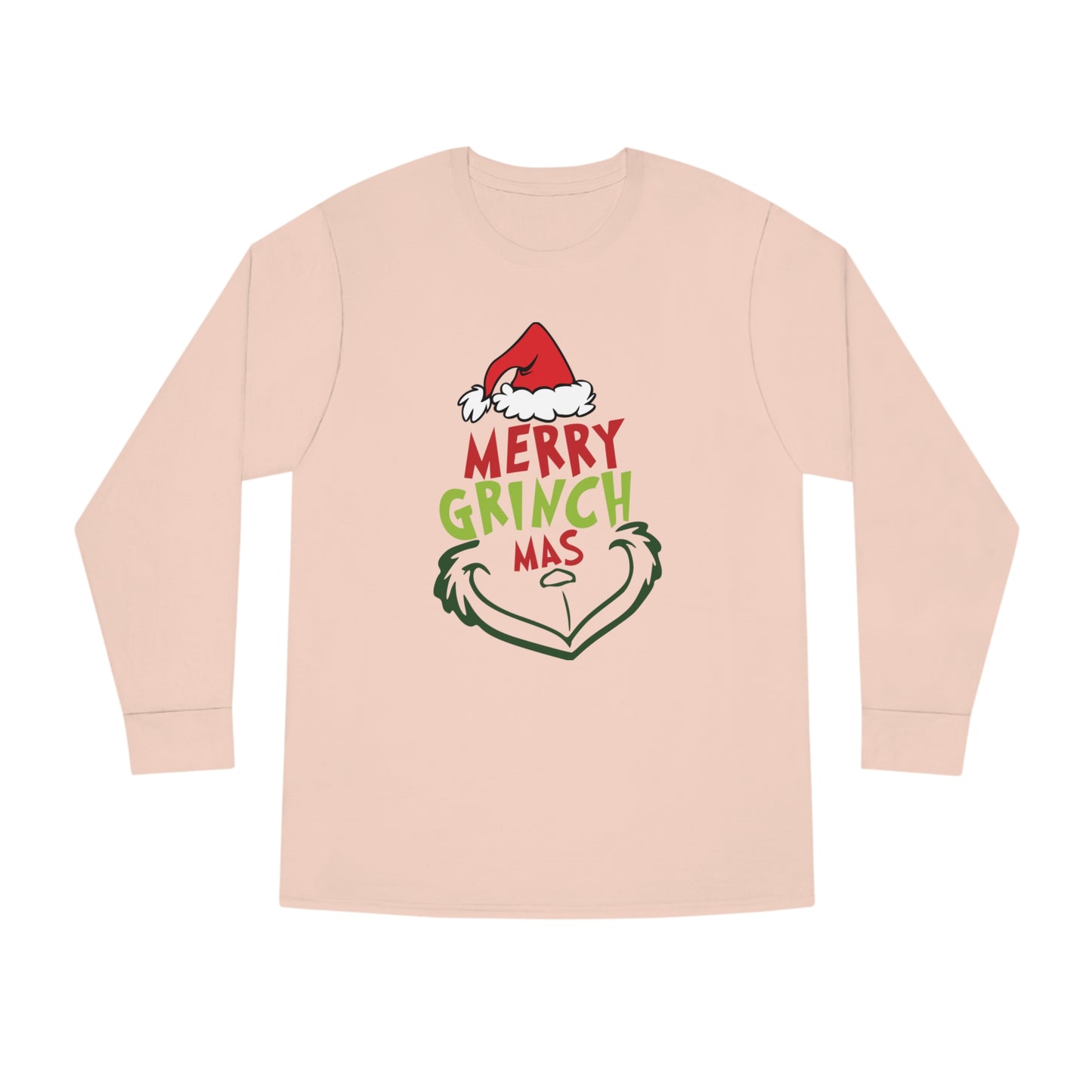 Merry Grinchmas Design 2 Christmas Long Sleeve T-Shirt