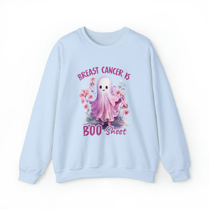 Breast Cancer Is Boo Sheet Halloween Sweatshirt