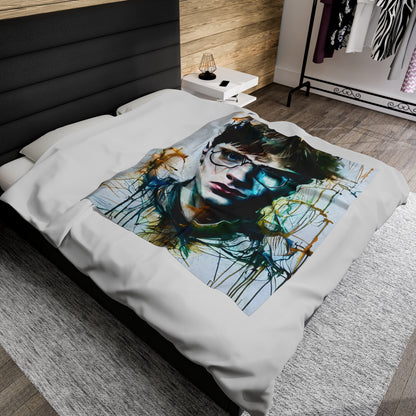 Harry Potter Abstract Blanket