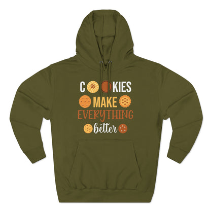 Cookies Make Everything Better Christmas Pullover Hoodie