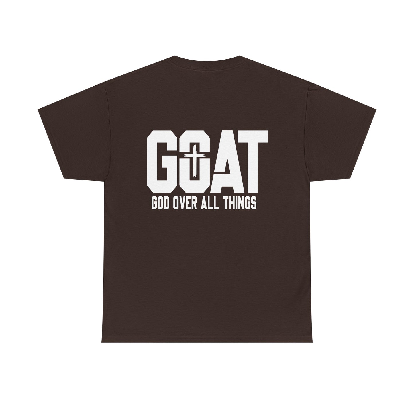 GOAT God Over All Things Short Sleeve Tshirt
