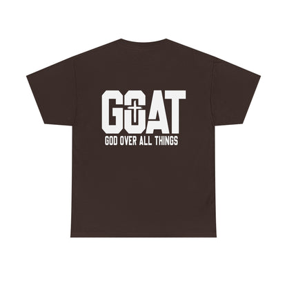GOAT God Over All Things Short Sleeve Tshirt