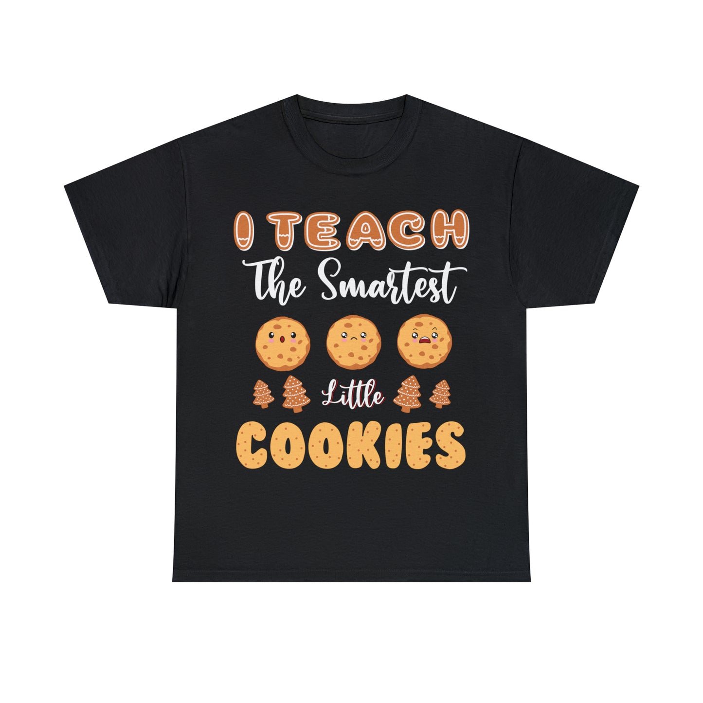 I Teach The Smartest Little Cookies Christmas Short Sleeve Tee