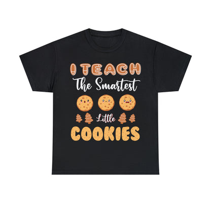 I Teach The Smartest Little Cookies Christmas Short Sleeve Tee