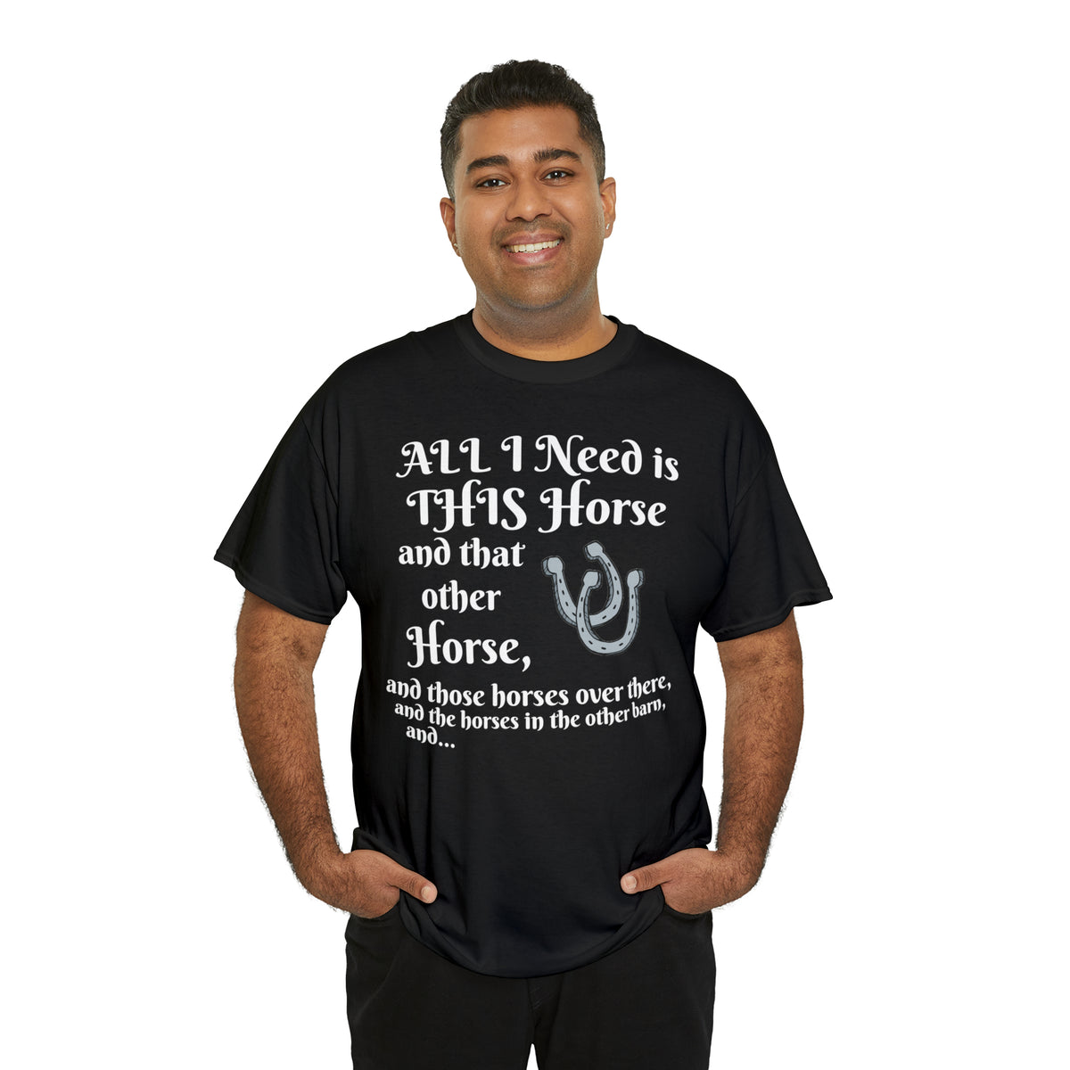 All the horses shirt Unisex Heavy Cotton Tee