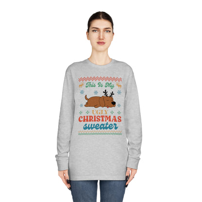 Labrador This is My Ugly Christmas Sweater Long Sleeve Tee