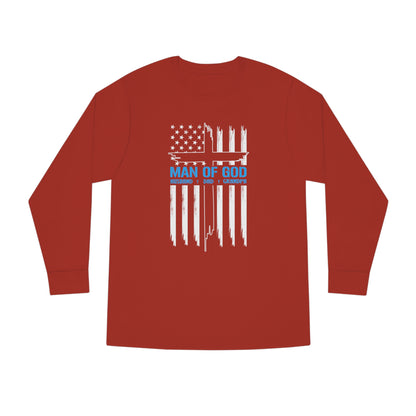 Man of God Flag Long Sleeve T-shirt