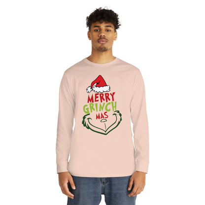 Merry Grinchmas Design 2 Christmas Long Sleeve T-Shirt