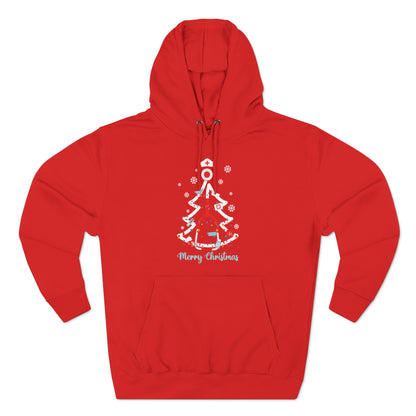 Merry Christmas Stethoscope Christmas Tree Medical Nurse Pullover Hoodie