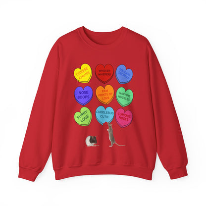 Rat Sweethearts Valentine Sweatshirt