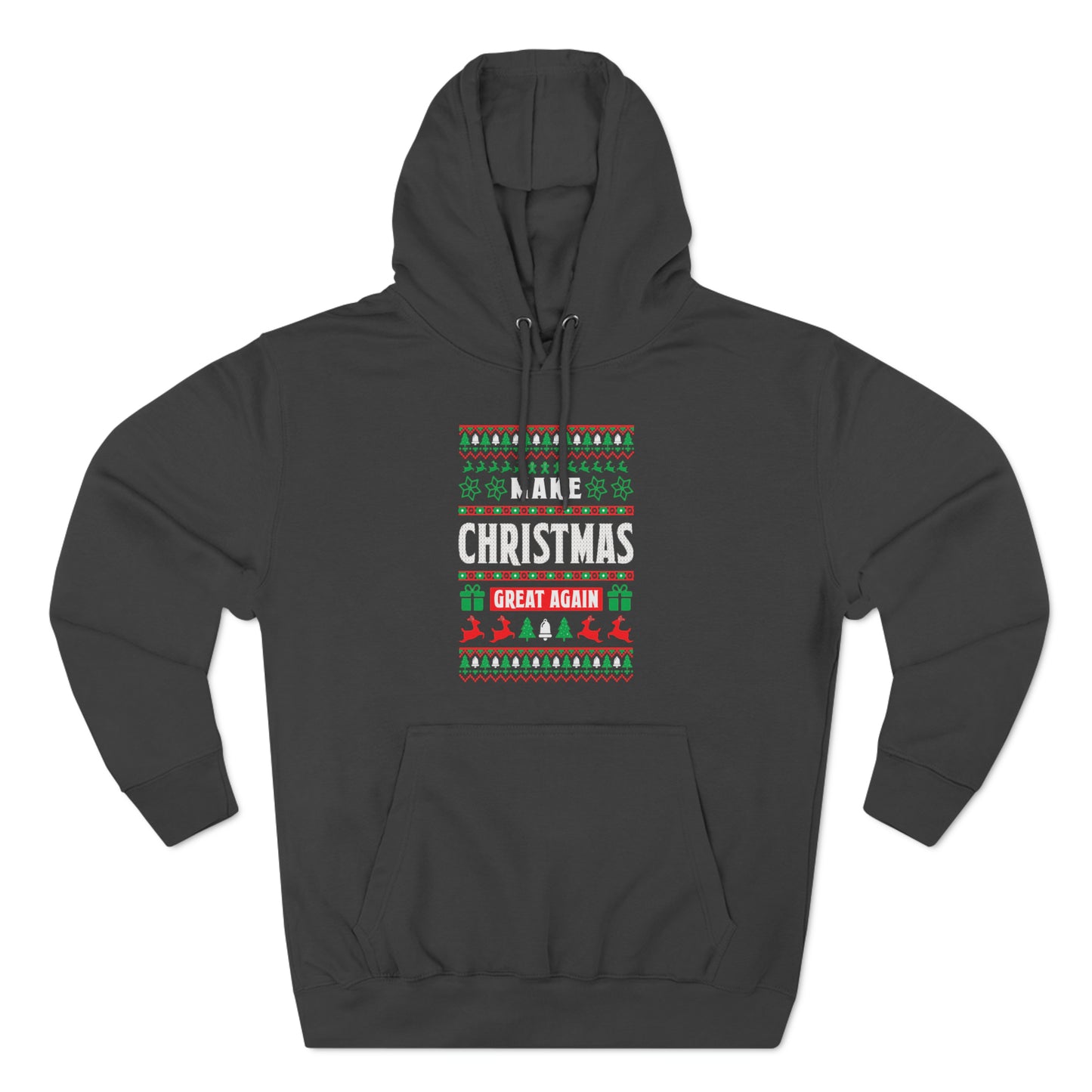 Make Christmas Great Again Christmas Ugly Sweater Pullover Hoodie