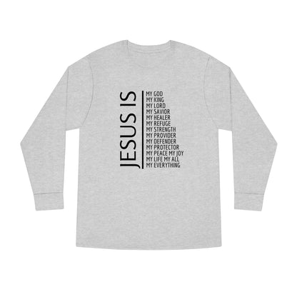 Jesus Is Long Sleeve T-shirt