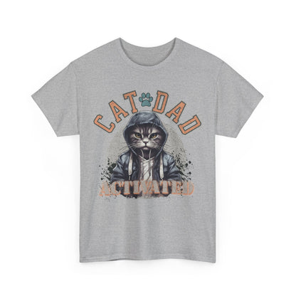 Cat Dad Activated Short Sleeve Tee