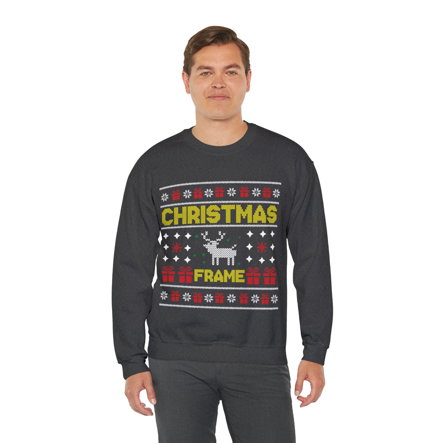 Christmas Frame Ugly Sweater Sweatshirt