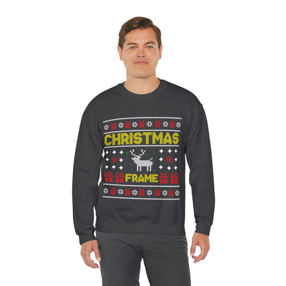 Christmas Frame Ugly Sweater Sweatshirt