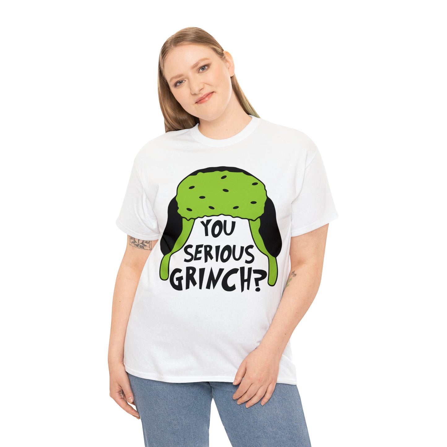 You Serious Grinch? Christmas Short Sleeve Tee