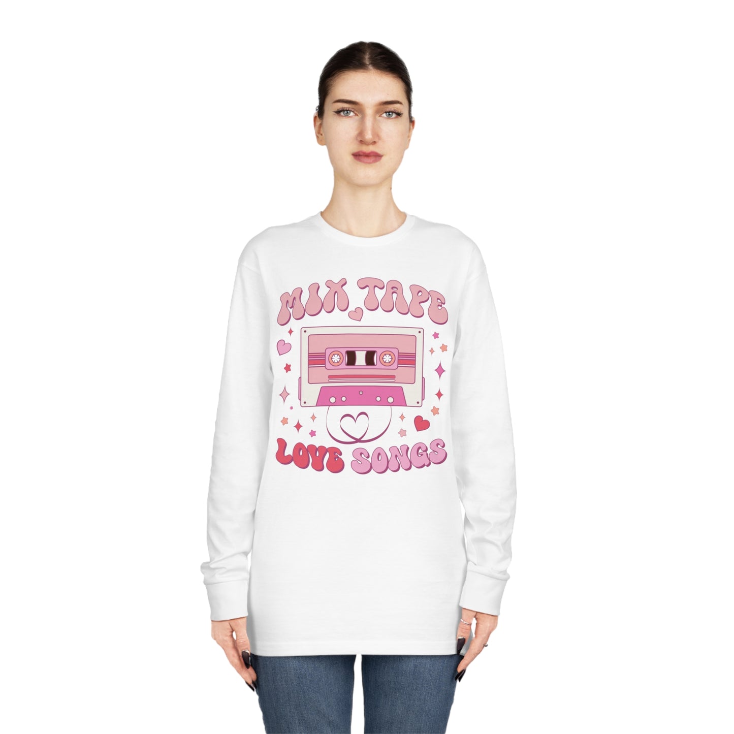 Mix Tape Love Songs Valentine Long Sleeve T-shirt