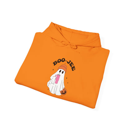 Boo Jee Ghost Halloween Pullover Hoodie