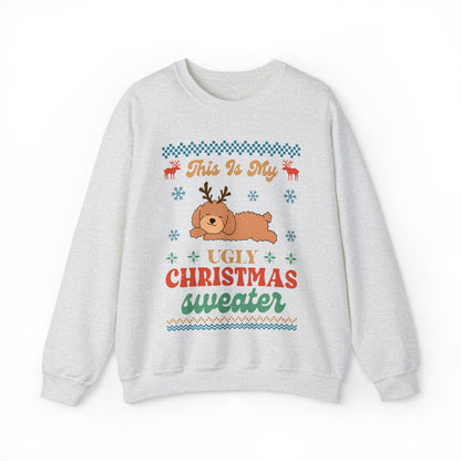 Poodle Doodle This is My Ugly Christmas Sweater Sweatshirt