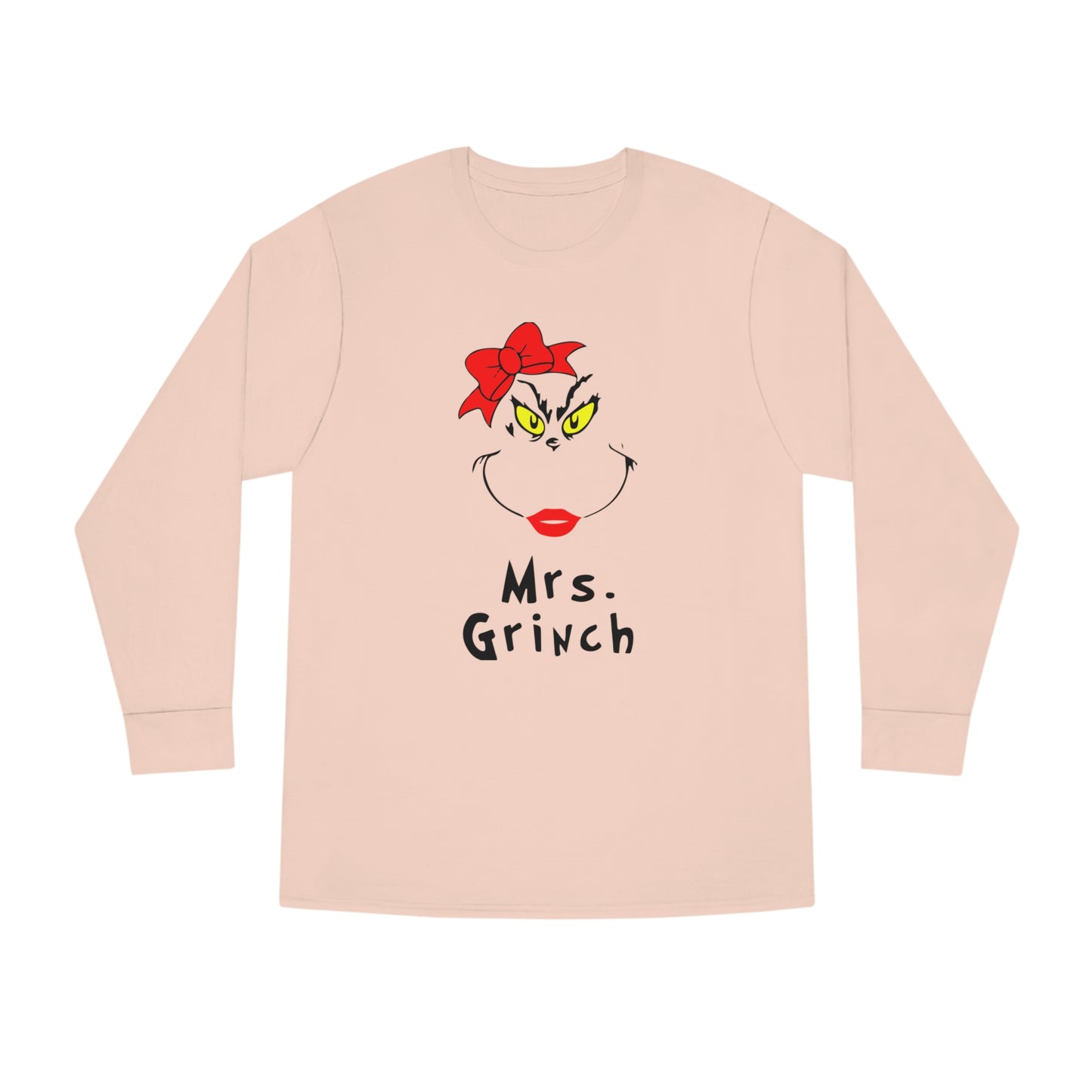 Mrs Grinch Christmas Long Sleeve T-Shirt