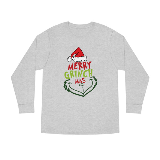 Merry Grinchmas Design 2 Christmas Long Sleeve T-Shirt