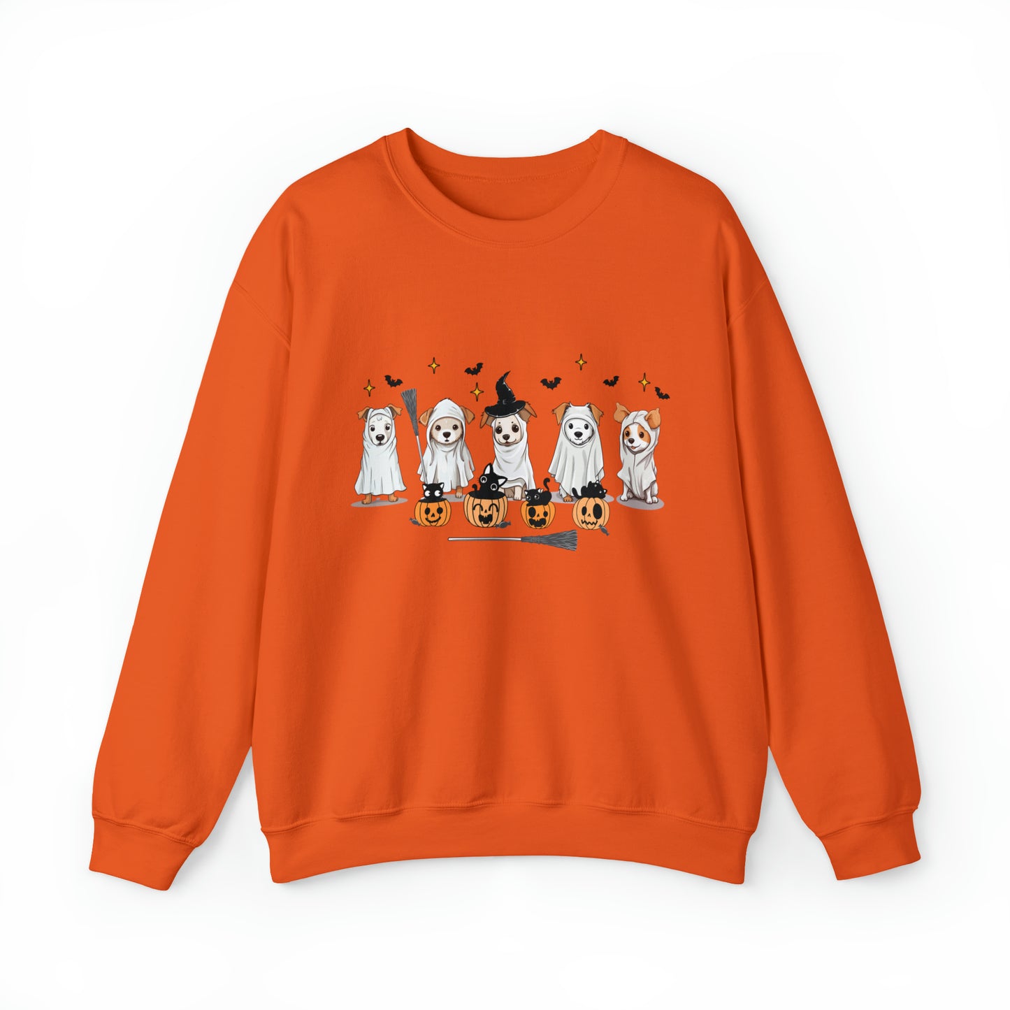 Puppy Ghosts Halloween Sweatshirt