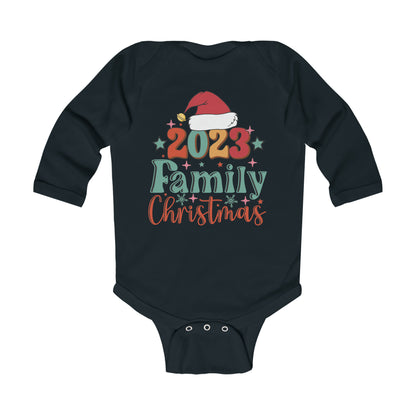 Family Christmas 2023 Infant Long Sleeve Bodysuit