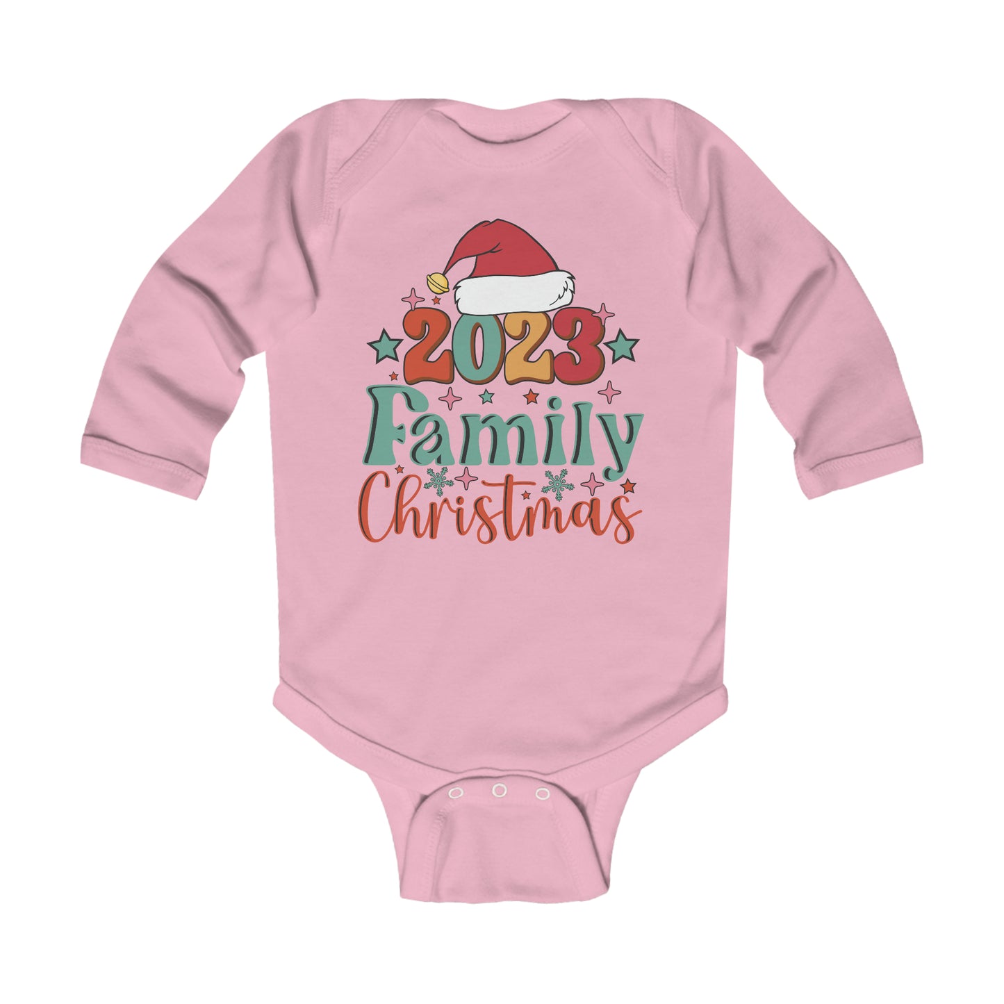 Family Christmas 2023 Infant Long Sleeve Bodysuit