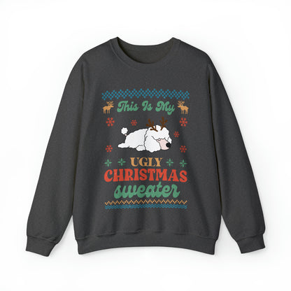 Miniature Poodle This is My Ugly Christmas Sweater Sweatshirt