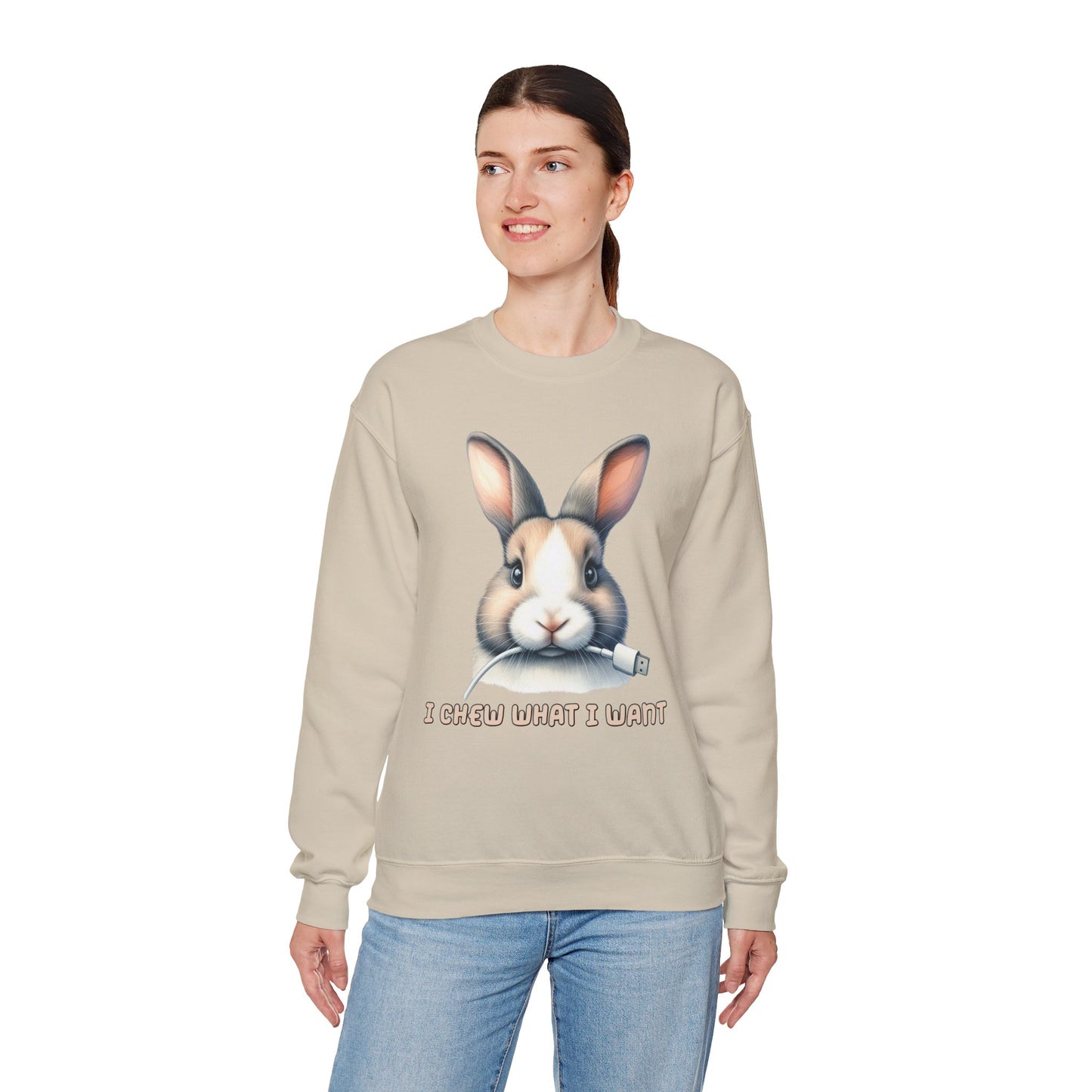 I Chew What I Want Rabbit Sweatshirt