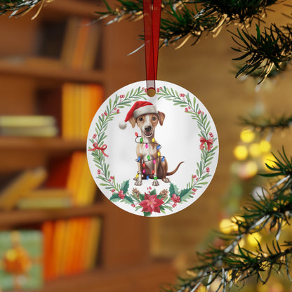 Italian Greyhound Dog in Lights Ornament