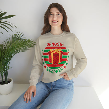 Gangsta Wrapper Christmas Sweatshirt