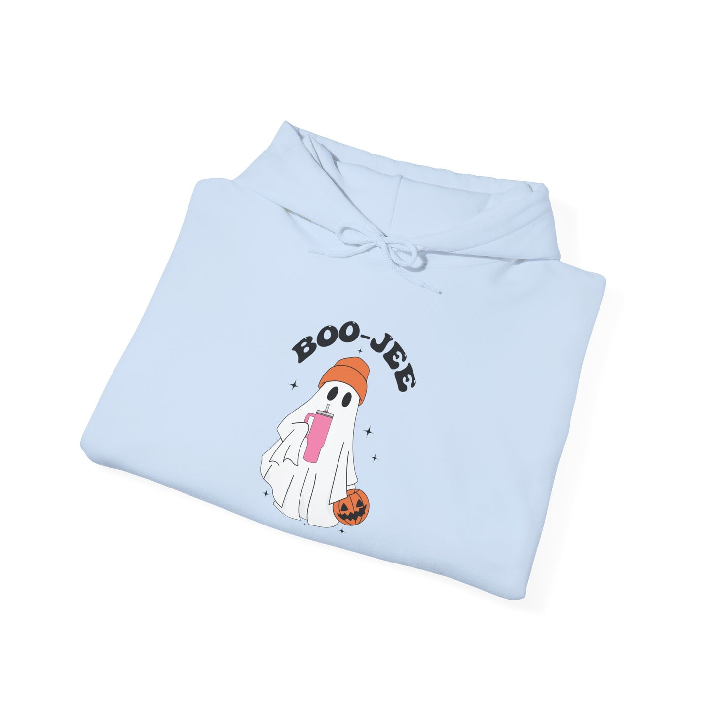 Boo Jee Ghost Halloween Pullover Hoodie