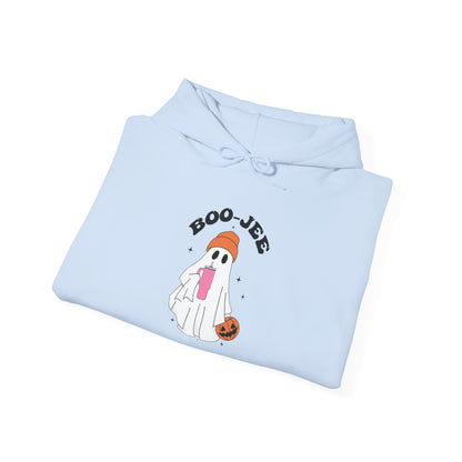 Boo Jee Ghost Halloween Pullover Hoodie