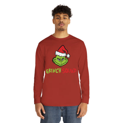 Grinch Squad Christmas Long Sleeve T-Shirt