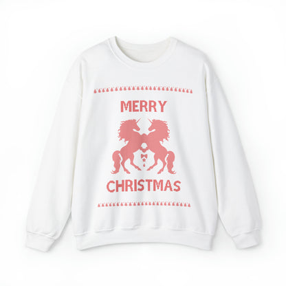 Merry Christmas Horses Christmas Ugly Sweater Sweatshirt