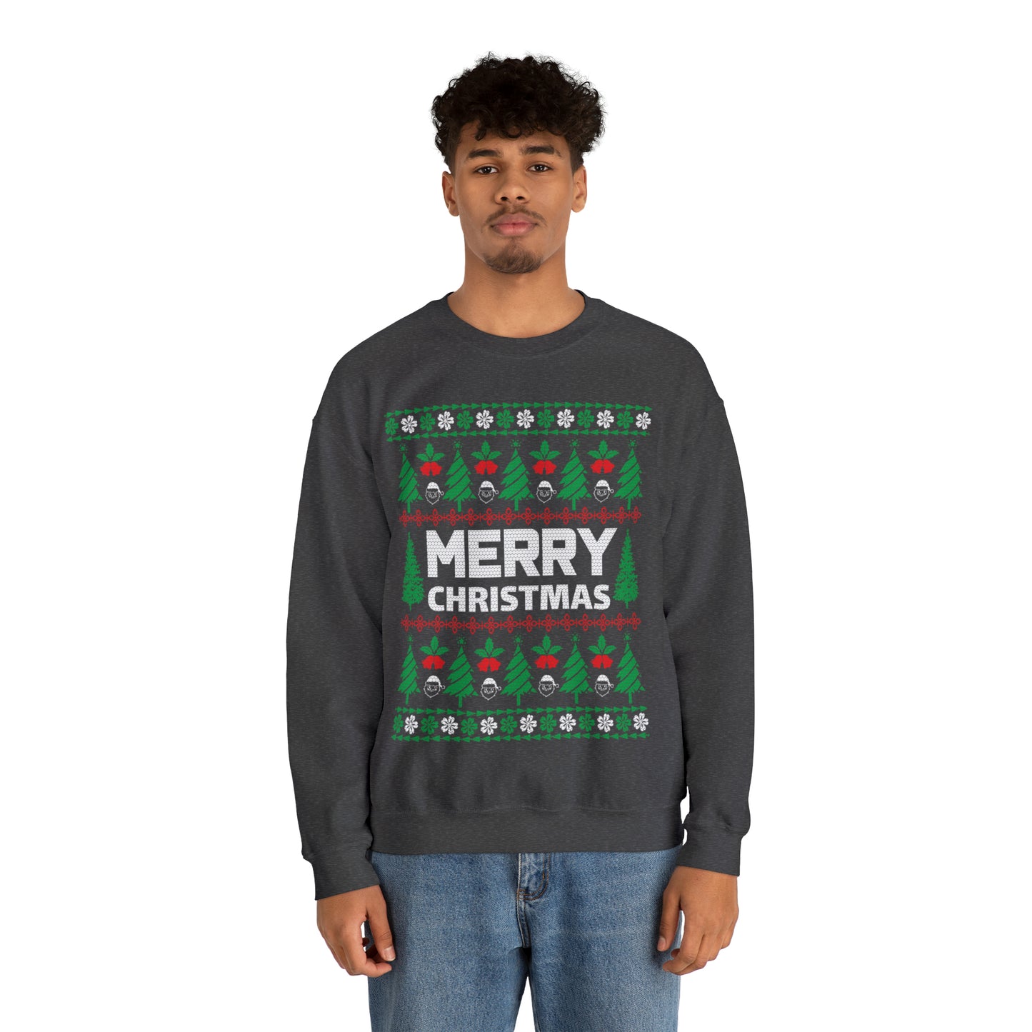 Merry Christmas Ugly Sweater Sweatshirt