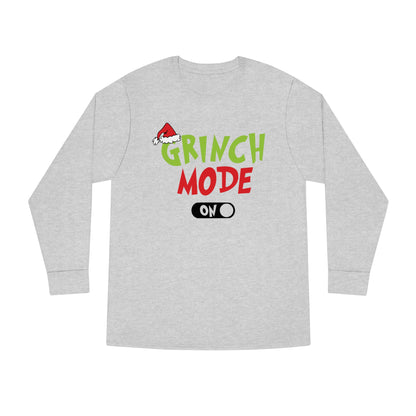 Grinch Mode On Christmas Long Sleeve T-Shirt