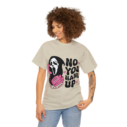 Cute Halloween Grim Reeper Shirt No You Hang Up TShirt Scream Tee