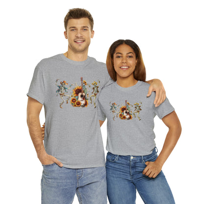 Western Dancing Skeletons Short Sleeve Tee