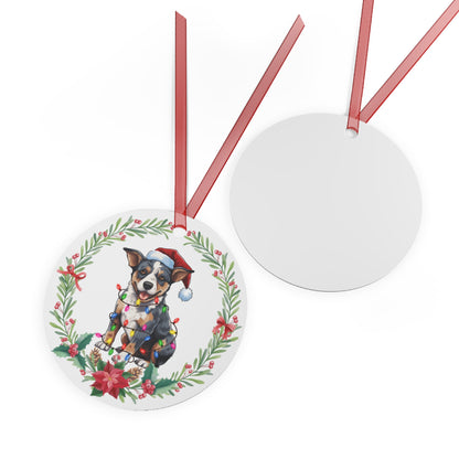 Australian Cattle Dog in Lights Ornament